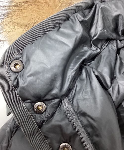 MONCLER（モンクレール）MONCLER (モンクレール) HERMIFUR ダウンコート グレーの古着・服飾アイテム