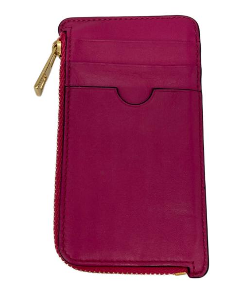 LOEWE（ロエベ）LOEWE (ロエベ) コインカードホルダー ピンクの古着・服飾アイテム