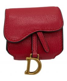 Christian Dior（クリスチャン ディオール）の古着「SADDLE AIR PODS PRO CASE」｜ピンク