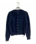 martinique（マルティニーク）の古着「FOXカシミヤパールカーディガン」｜ネイビー