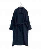 STUNNING LUREスタニングルアー）の古着「rスプリットラグランロングコート」｜ネイビー