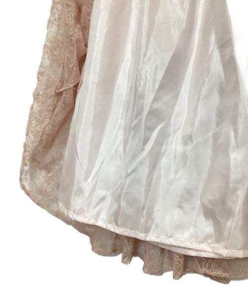 OBLI（オブリ）OBLI (オブリ) ピンクチュールスカート ピンク サイズ:1の古着・服飾アイテム