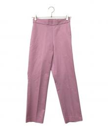 SEVEN TEN by MIHO KAWAHITO（セブン テン バイ ミホ カワヒト）の古着「テーパードパンツ」｜パープル