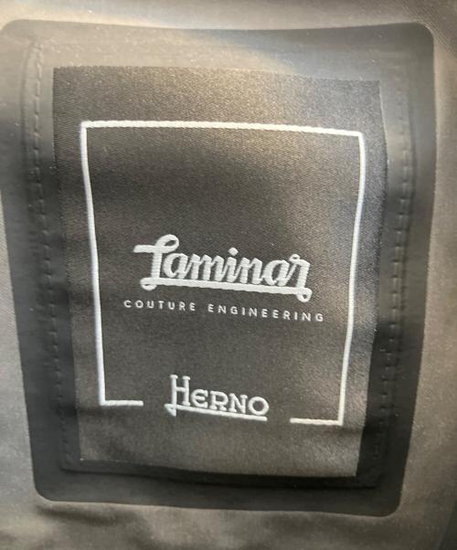 HERNO（ヘルノ）HERNO (ヘルノ) ラミナーケープコート ブラック サイズ:38の古着・服飾アイテム