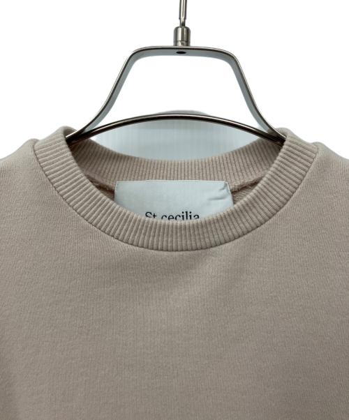 St.cecilia（セントセシリア）St.cecilia (セントセシリア) パフスリーブスウェット ピンク サイズ:Sの古着・服飾アイテム