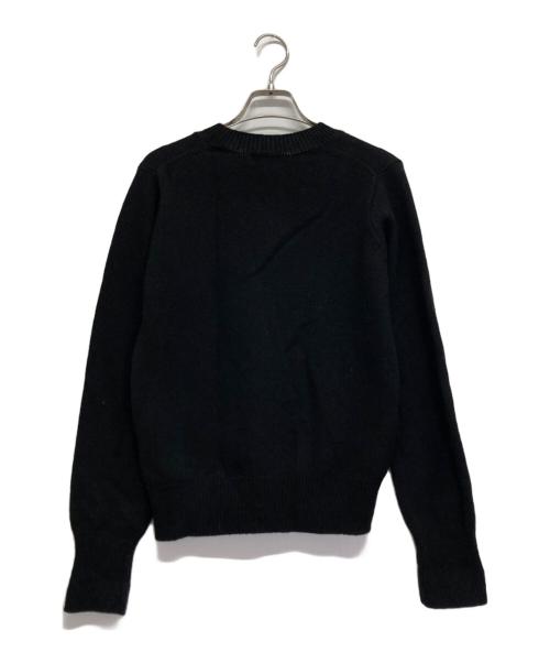 MARGARET HOWELL（マーガレットハウエル）MARGARET HOWELL (マーガレットハウエル) カシミヤ混ニット ブラック サイズ:2の古着・服飾アイテム