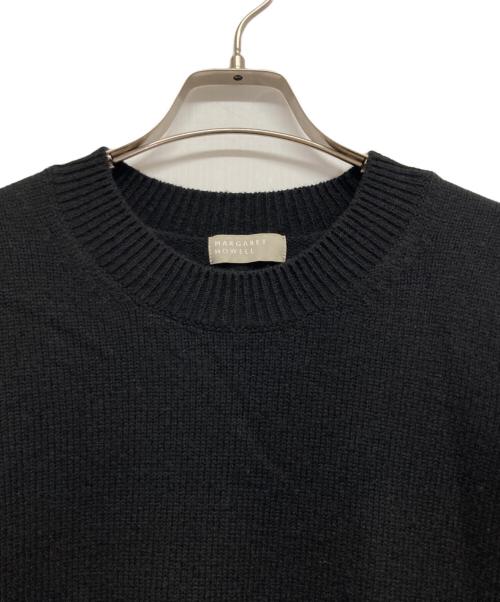 MARGARET HOWELL（マーガレットハウエル）MARGARET HOWELL (マーガレットハウエル) カシミヤ混ニット ブラック サイズ:2の古着・服飾アイテム
