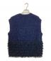 DRAWER (ドゥロワー) RESORT2 5Gフリンジニットベスト ネイビー サイズ:FREE：45000円