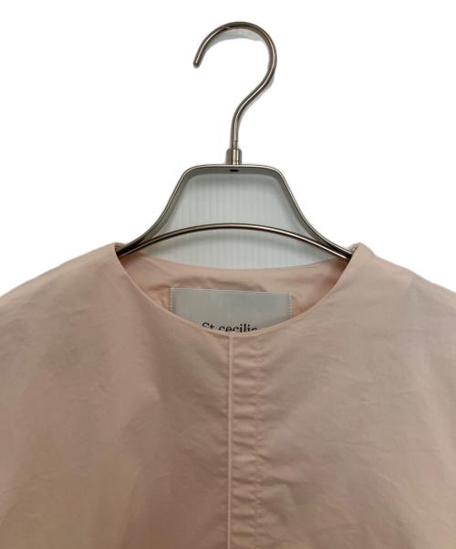 St.cecilia（セントセシリア）St.cecilia (セントセシリア) パプリカブラウス ピンク サイズ:FREEの古着・服飾アイテム