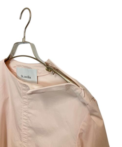 St.cecilia（セントセシリア）St.cecilia (セントセシリア) パプリカブラウス ピンク サイズ:FREEの古着・服飾アイテム