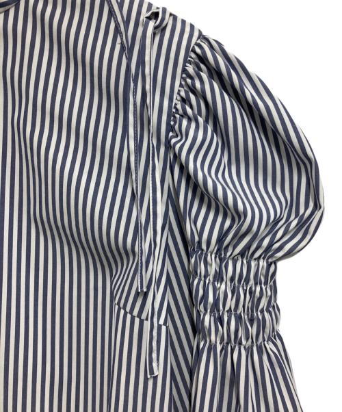 St.cecilia（セントセシリア）St.cecilia (セントセシリア) ダイアナブラウス ブルー サイズ:Freeの古着・服飾アイテム