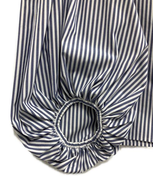 St.cecilia（セントセシリア）St.cecilia (セントセシリア) ダイアナブラウス ブルー サイズ:Freeの古着・服飾アイテム