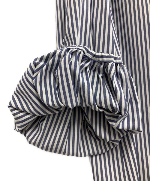 St.cecilia（セントセシリア）St.cecilia (セントセシリア) ダイアナブラウス ブルー サイズ:Freeの古着・服飾アイテム