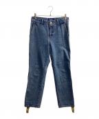 ADERERRORアーダーエラー）の古着「サイドラインデニムパンツ」｜インディゴ