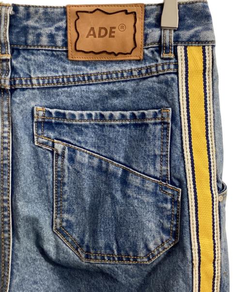 ADERERROR（アーダーエラー）ADERERROR (アーダーエラー) サイドラインデニムパンツ インディゴ サイズ:3の古着・服飾アイテム