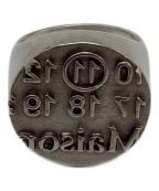 Maison Margielaメゾンマルジェラ）の古着「ナンバリングシグネットリング」