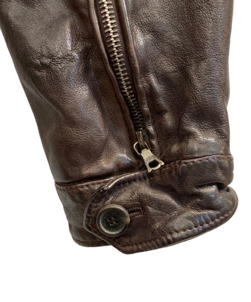 NEIL BARRETT（ニールバレット）NEIL BARRETT (ニールバレット) レザージャケット ブラウン サイズ:Ｓの古着・服飾アイテム