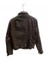 NEIL BARRETT (ニールバレット) レザージャケット ブラウン サイズ:Ｓ：30000円