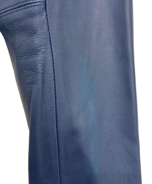 COMME CA ISM（コムサイズム）COMME CA ISM (コムサイズム) シングルレザージャケット ネイビー サイズ:Mの古着・服飾アイテム