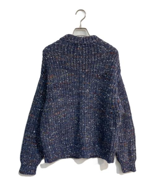 TOMORROW LAND tricot（トゥモローランド トリコ）TOMORROW LAND tricot (トゥモローランド トリコ) リブニットセーター ネイビー サイズ:Sの古着・服飾アイテム