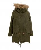STUDIOUSステュディオス）の古着「ライナー付モッズコート」｜オリーブ