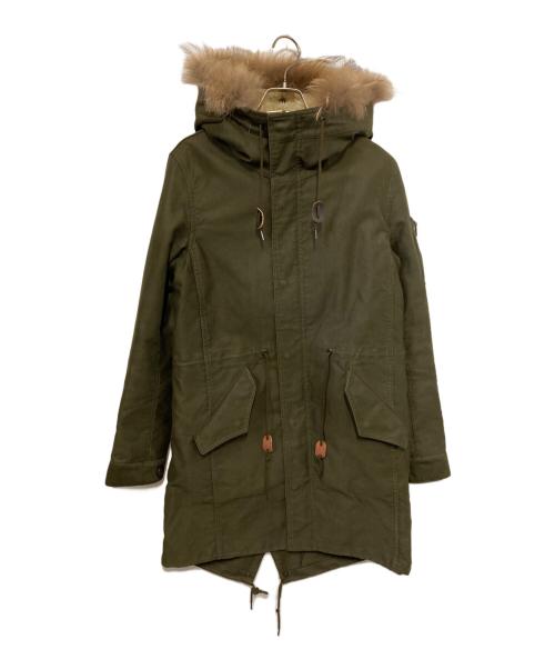 STUDIOUS（ステュディオス）STUDIOUS (ステュディオス) ライナー付モッズコート オリーブ サイズ:1の古着・服飾アイテム
