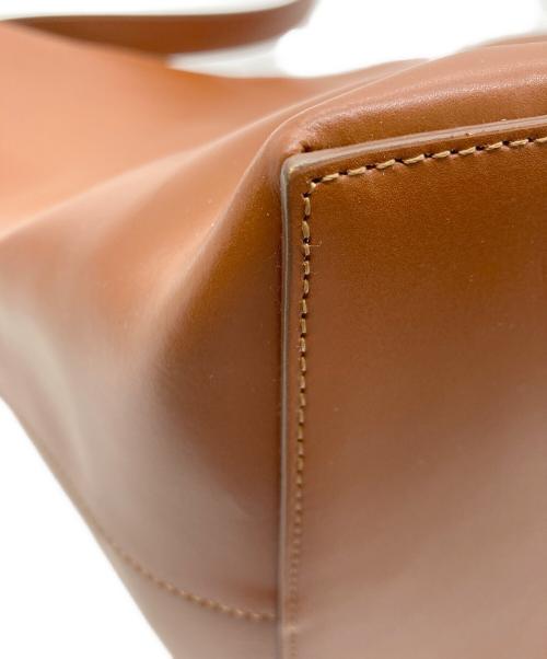 LA SCAIA（ラスカイア）LA SCAIA (ラスカイア) レザー ワンショルダー バッグ ブラウンの古着・服飾アイテム