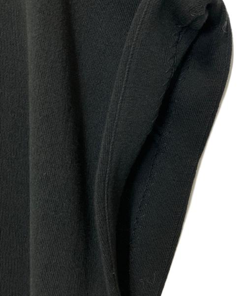 ATON（エイトン）ATON (エイトン) 50/2NATURAL DYED ORGANIC VEST DRESS ブラック サイズ:01の古着・服飾アイテム