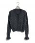 Gypsohila（ジプソフィア）の古着「Dot cardigan」｜グレー