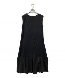 cygne（シーニュ）の古着「2wayフロントボタンワンピ」｜ブラック