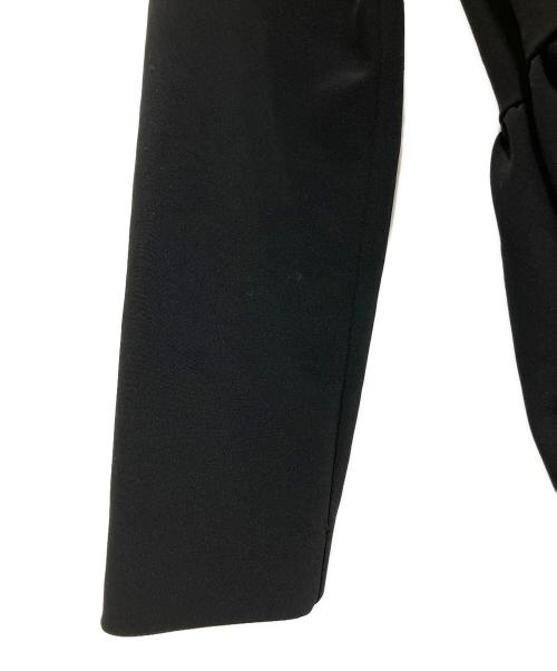 YORI（ヨリ）YORI (ヨリ) ラウンドカラードレスブラウス ブラック サイズ:36の古着・服飾アイテム