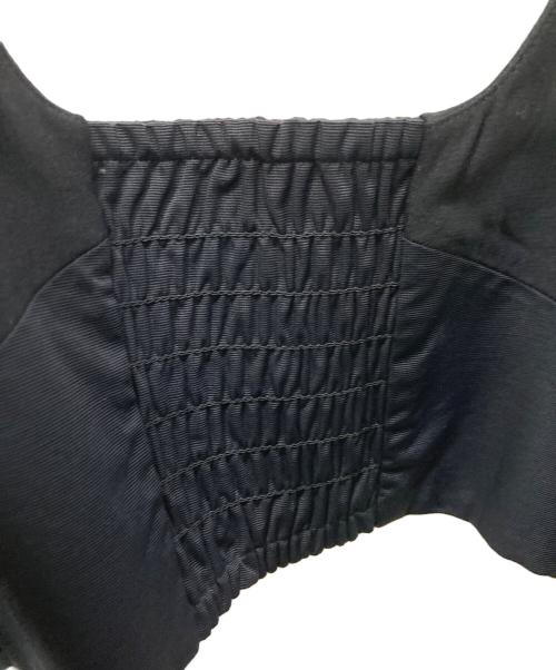 TODAYFUL（トゥデイフル）TODAYFUL (トゥデイフル) Wool Slit Bustier ブラック サイズ:Free 未使用品の古着・服飾アイテム