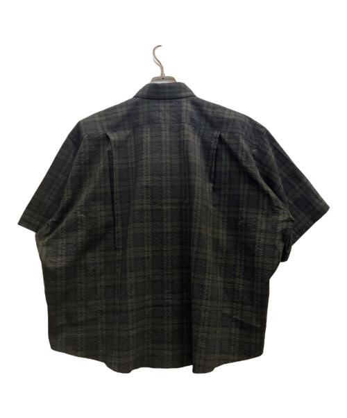 BROCHURE（ブローシュアー）BROCHURE (ブローシュアー) AIR SUCKER SHIRTS ブラックウォッチ サイズ:М 未使用品の古着・服飾アイテム