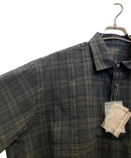 BROCHURE（ブローシュアー）BROCHURE (ブローシュアー) AIR SUCKER SHIRTS ブラックウォッチ サイズ:М 未使用品の古着・服飾アイテム