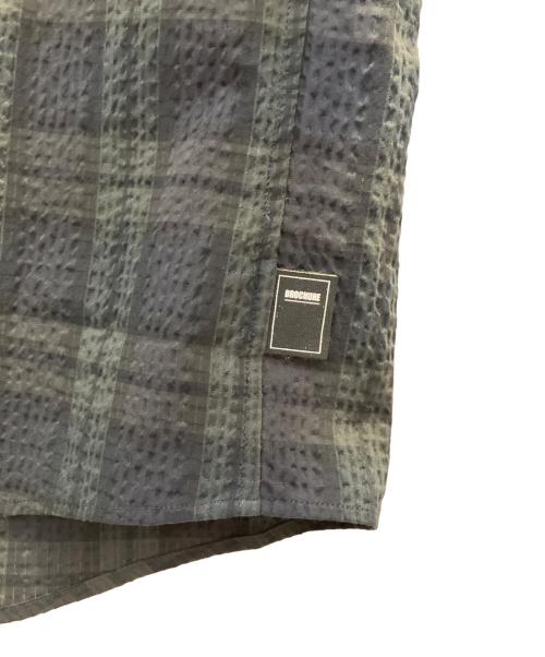 BROCHURE（ブローシュアー）BROCHURE (ブローシュアー) AIR SUCKER SHIRTS ブラックウォッチ サイズ:М 未使用品の古着・服飾アイテム