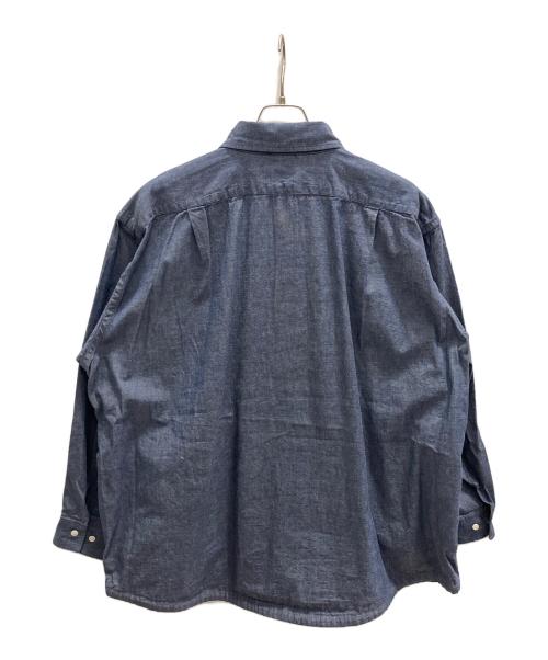 BROCHURE（ブローシュアー）BROCHURE (ブローシュアー) GENERALLY DENIM SHIRT インディゴ サイズ:Ｓの古着・服飾アイテム