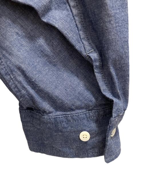 BROCHURE（ブローシュアー）BROCHURE (ブローシュアー) GENERALLY DENIM SHIRT インディゴ サイズ:Ｓの古着・服飾アイテム