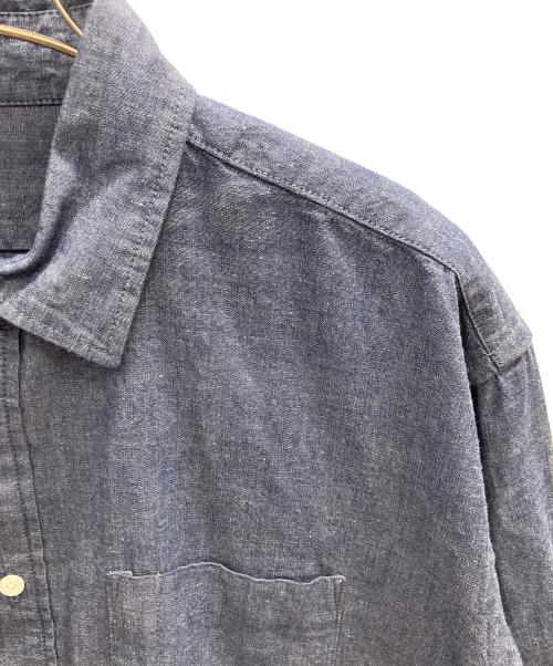 BROCHURE（ブローシュアー）BROCHURE (ブローシュアー) GENERALLY DENIM SHIRT インディゴ サイズ:Ｓの古着・服飾アイテム