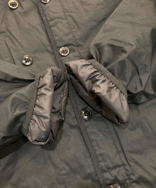 nanamica（ナナミカ）nanamica (ナナミカ) Down Cardigan　SUAF062 ブラック サイズ:XSの古着・服飾アイテム