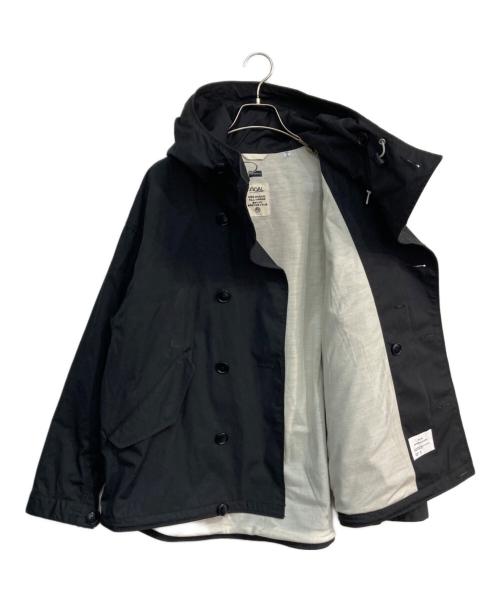 nanamica（ナナミカ）nanamica (ナナミカ) Hooded Jacket　SUAF285 ブラック サイズ:Sの古着・服飾アイテム