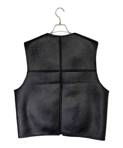 SUPREME（シュプリーム）SUPREME (シュプリーム) Reversible Faux Shearling Work Vest ブラック サイズ:Mの古着・服飾アイテム