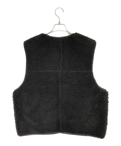 SUPREME（シュプリーム）SUPREME (シュプリーム) Reversible Faux Shearling Work Vest ブラック サイズ:Mの古着・服飾アイテム