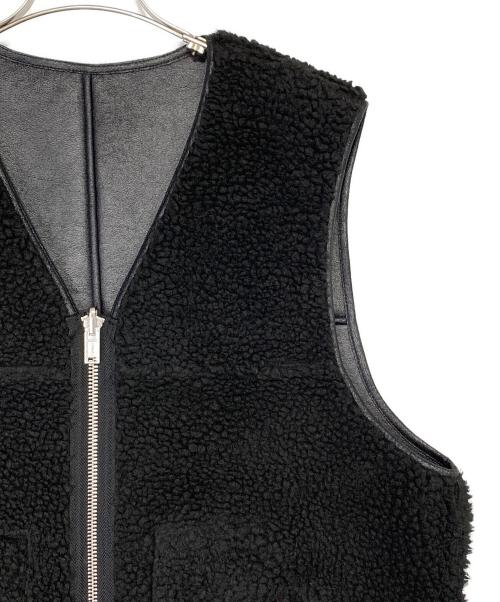 SUPREME（シュプリーム）SUPREME (シュプリーム) Reversible Faux Shearling Work Vest ブラック サイズ:Mの古着・服飾アイテム