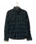 RRL（ダブルアールエル）の古着「チェックネルシャツ」｜グリーン