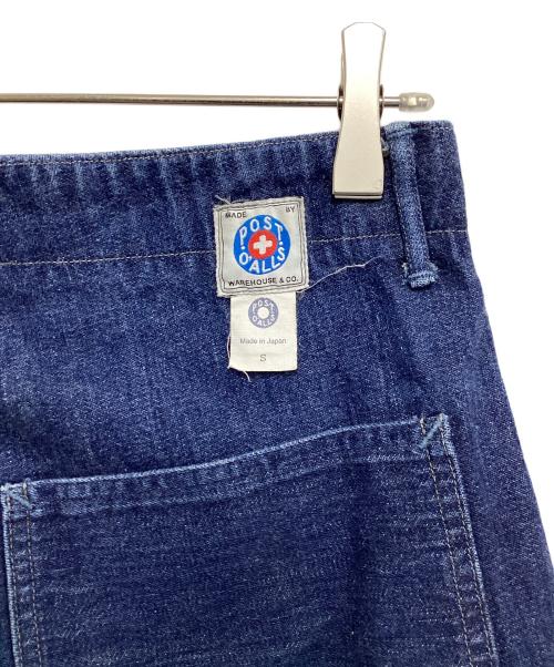 POST O'ALLS（ポストオーバーオールズ）POST O'ALLS (ポストオーバーオールズ) WAREHOUSE (ウエアハウス) ワークデニムパンツ インディゴ サイズ:Sの古着・服飾アイテム
