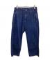POST O'ALLS（ポストオーバーオールズ）の古着「ワークデニムパンツ」｜インディゴ