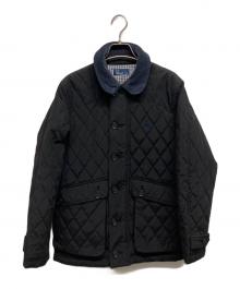 FRED PERRY（フレッドペリー）の古着「キルティングジャケット」｜ブラック