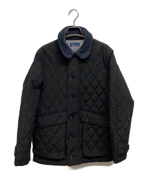 FRED PERRY（フレッドペリー）FRED PERRY (フレッドペリー) キルティングジャケット ブラック サイズ:XSの古着・服飾アイテム