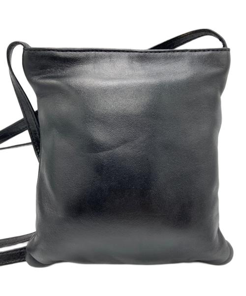 LOEWE（ロエベ）LOEWE (ロエベ) アナグラムレザーミニサコッシュ ブラックの古着・服飾アイテム