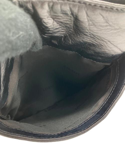 LOEWE（ロエベ）LOEWE (ロエベ) アナグラムレザーミニサコッシュ ブラックの古着・服飾アイテム